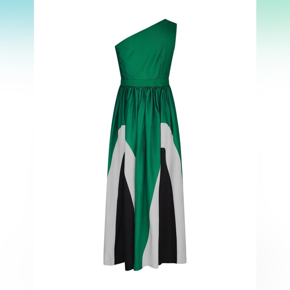 NWOT One Shoulder Maxi Dress